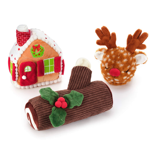Deluxe Holiday Interactive Toy Set for pets