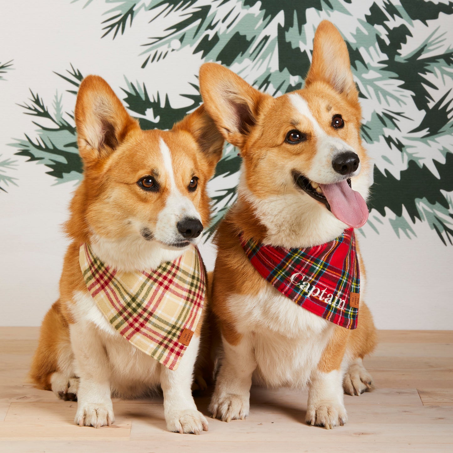 Tatan Plaid Flannel Dog Bandana
